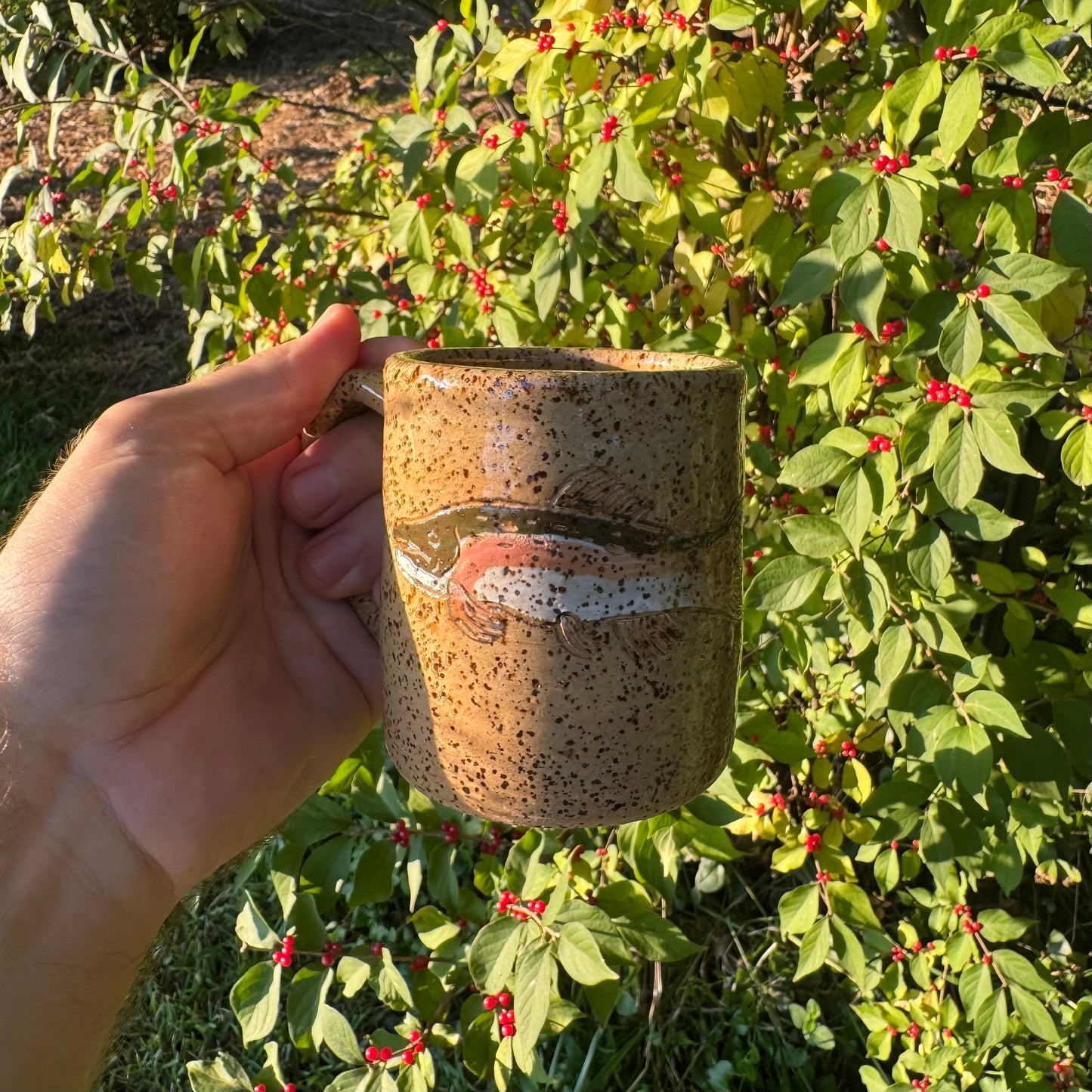 Spooky Ceramics - Trout Mug