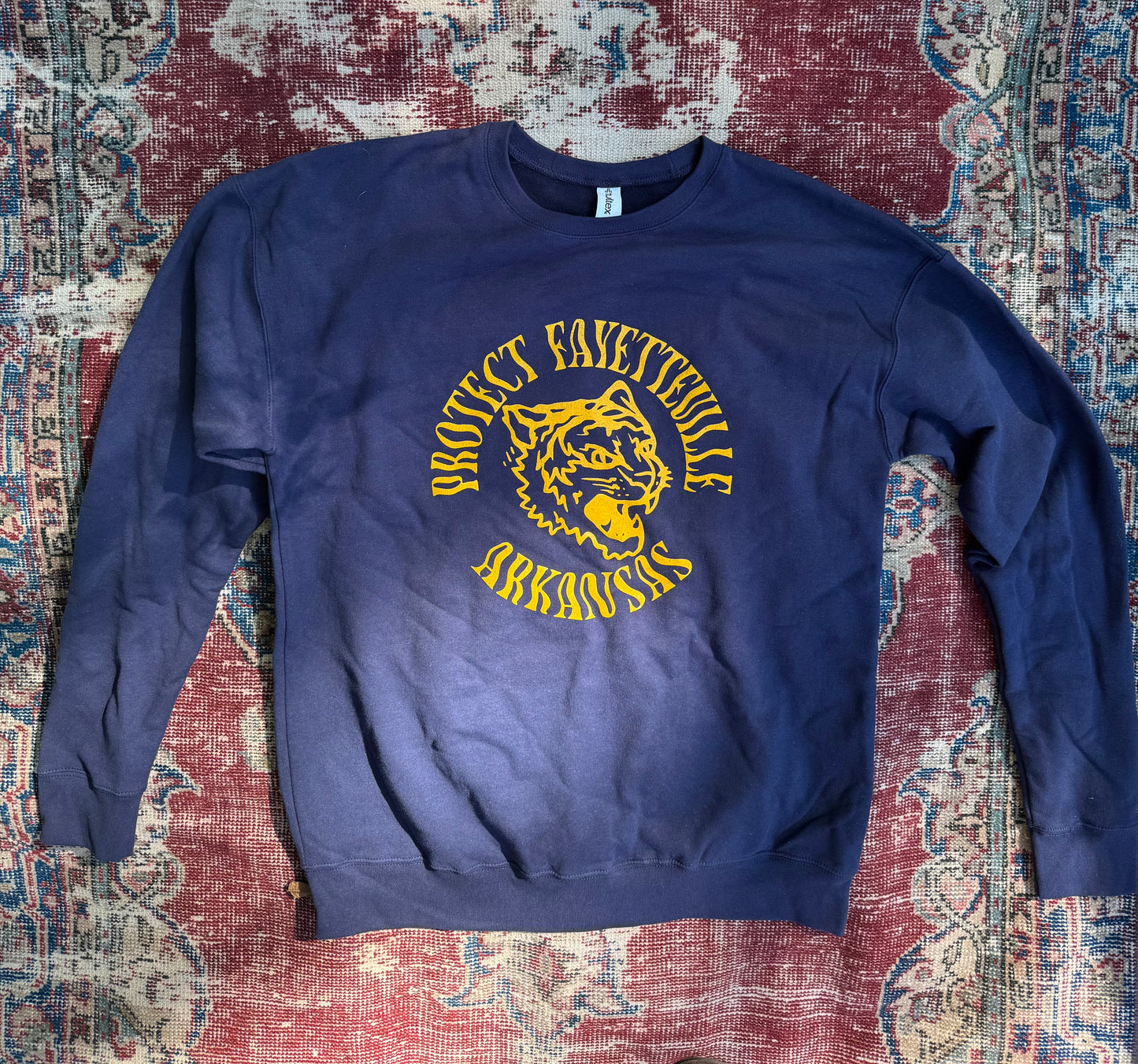 Protect Fayetteville Arkansas Wildcat Sweatshirt