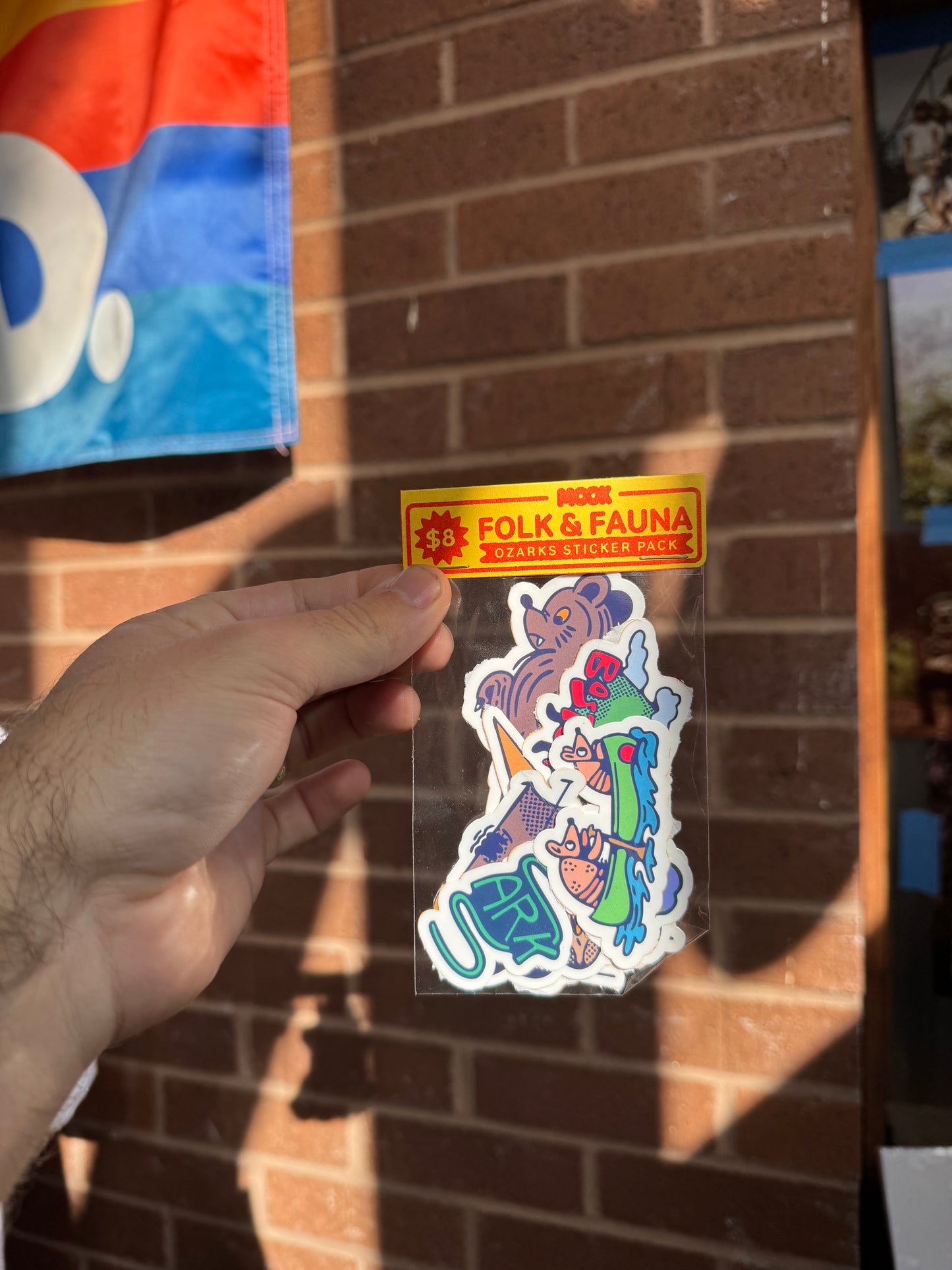 Mook Press - Folk & Fauna Sticker Pack