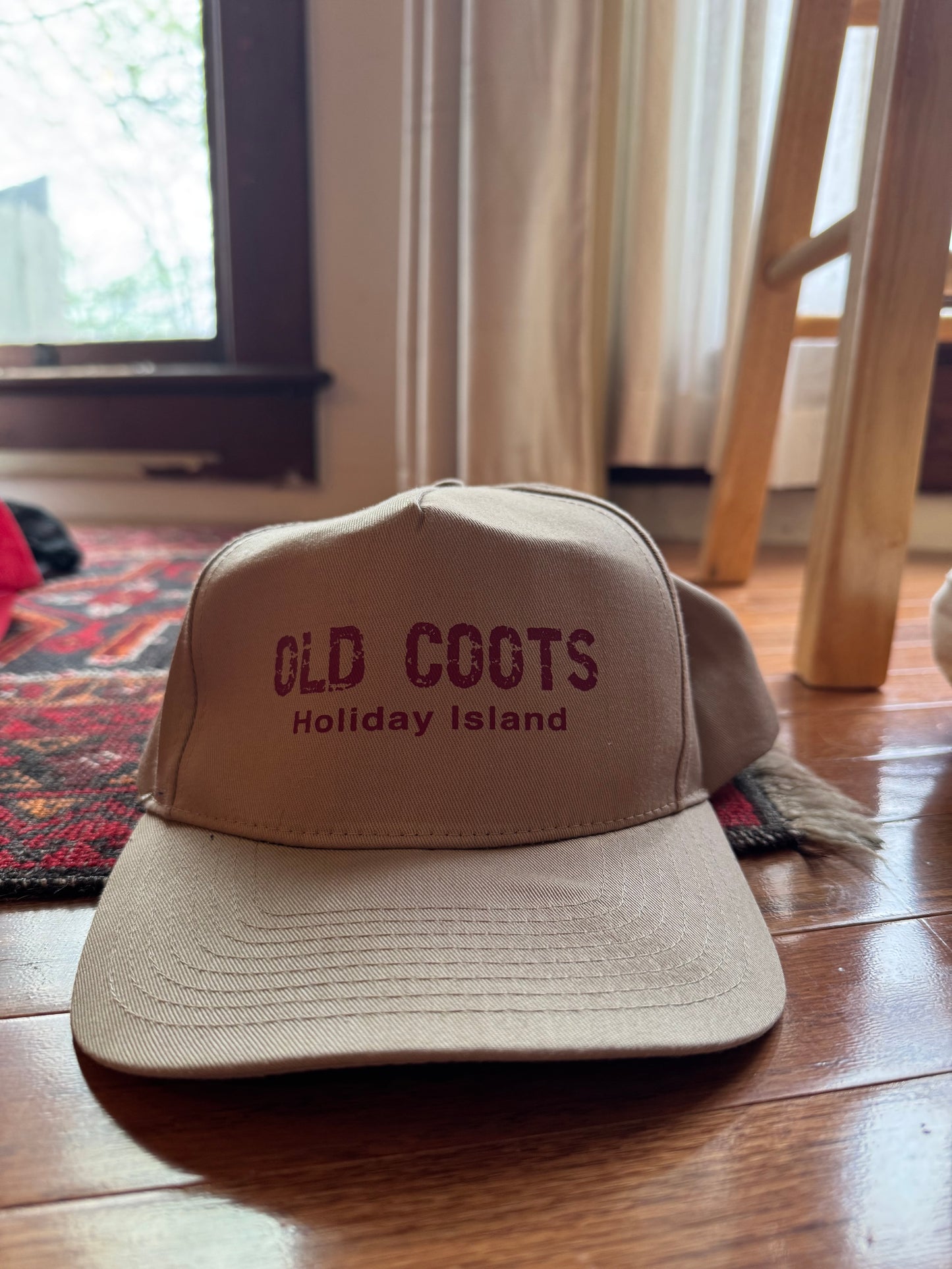 Vintage Old Coots Holiday Island, AR Snapback Hat