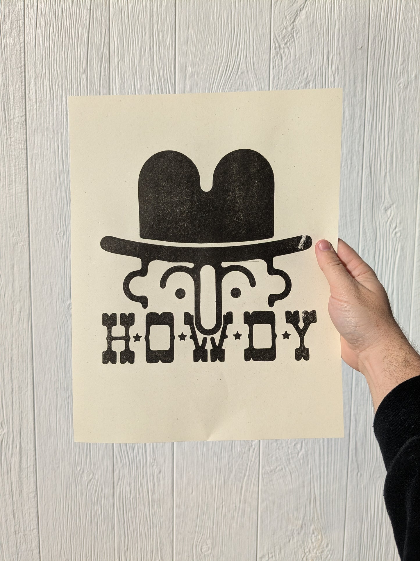 Mook Press - Howdy Print