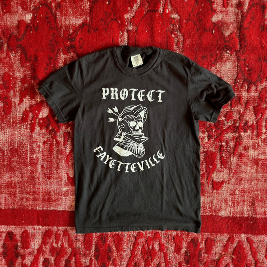 Protect Fayetteville Skull Tee