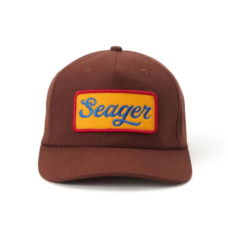 Seager Uncle Bill Hemp Snapback Brown