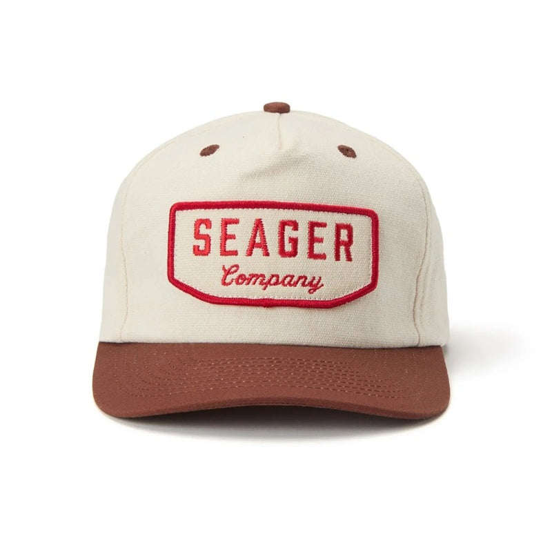 Seager Wilson Snapback - Cream/Brown