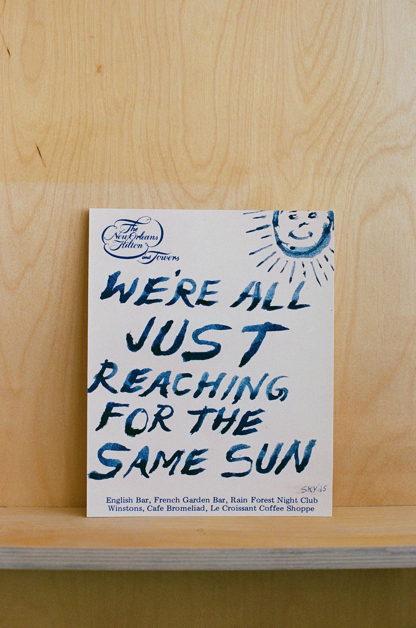 The Same Sun - Art Print by Lordcowboy