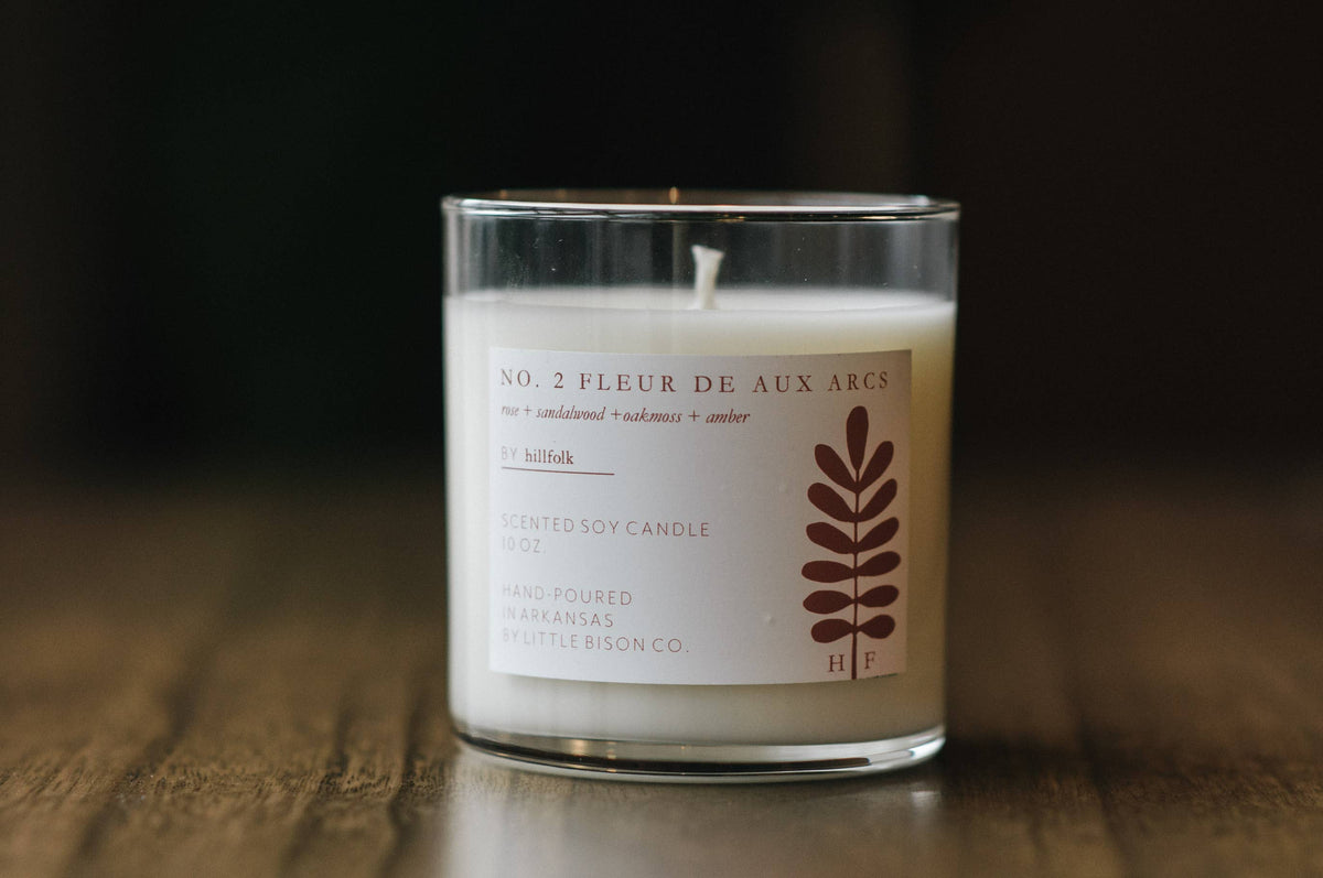 Hillfolk Glass Candle - No. 2