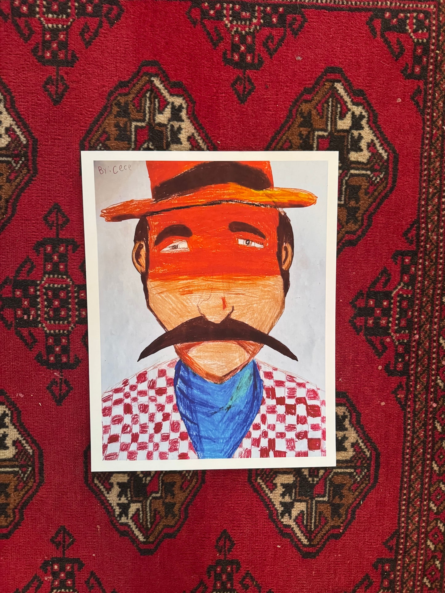 Cece - Cowboy Wyatt 11x14 Print