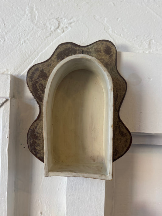 Sam - Wavy Purple Wall Sconce