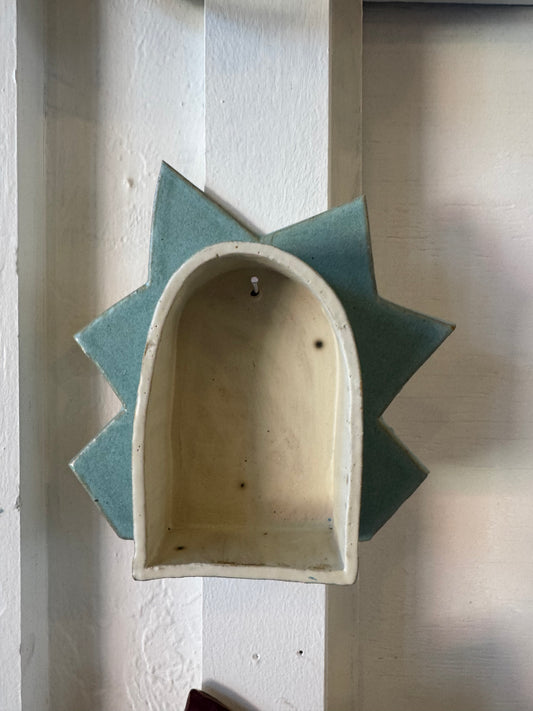 Sam -  Light Blue Wall Sconce