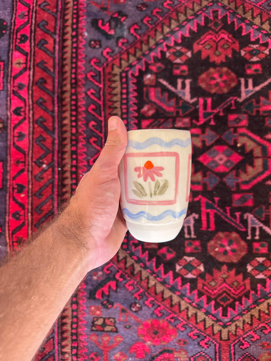 Kimly Ceramics - Motif Painted Sipper Mug