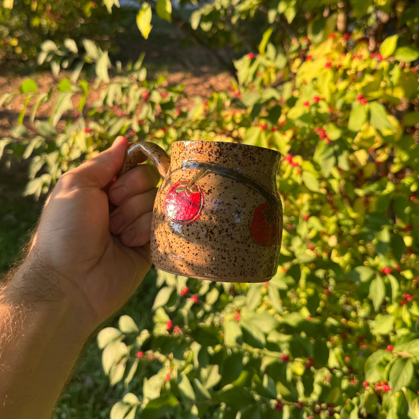 Spooky Ceramics - Cherry Tomato Mug