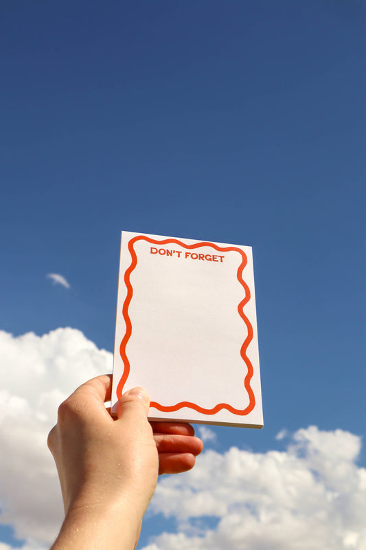 Sunthing Studio - Don't Forget Notepad