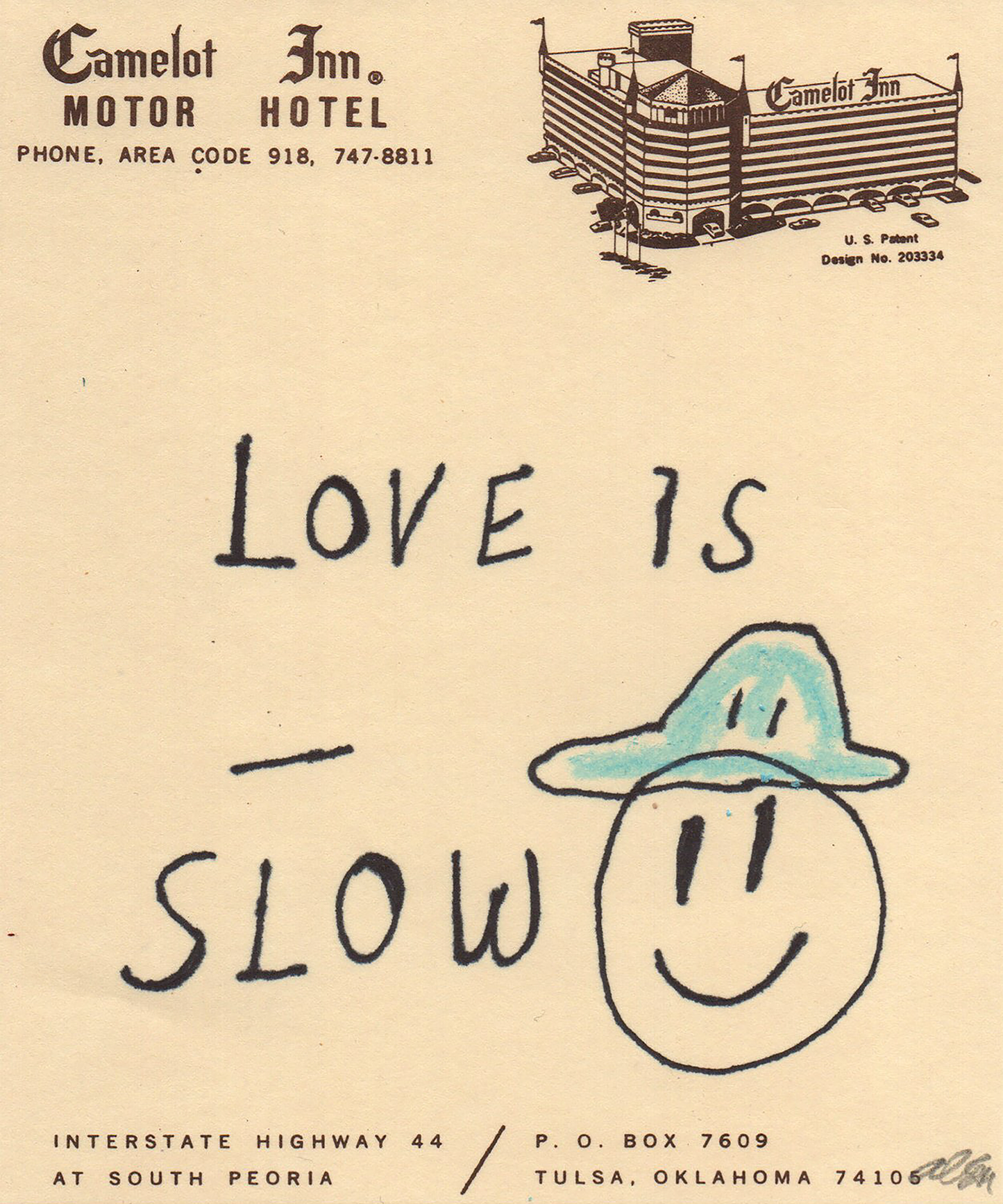 Love Is Slow - Art Print by Lordcowboy: 11" X 14" Archival Print