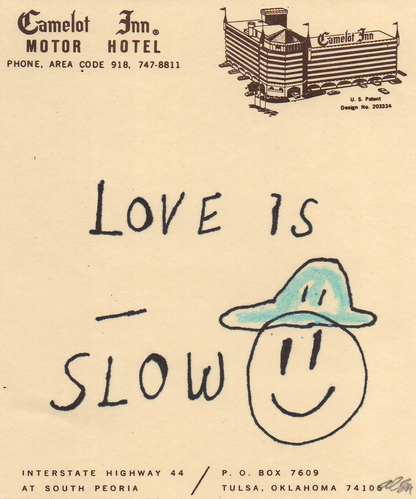 Love Is Slow - Art Print by Lordcowboy: 11" X 14" Archival Print
