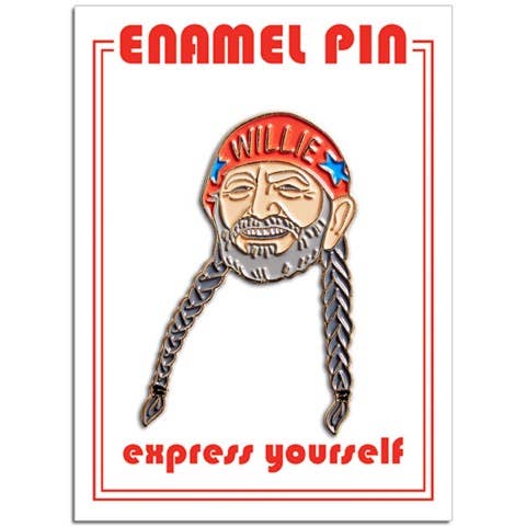 Willie Braids Pin