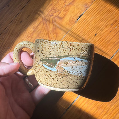 Spooky Ceramics - Trout Espresso Mug