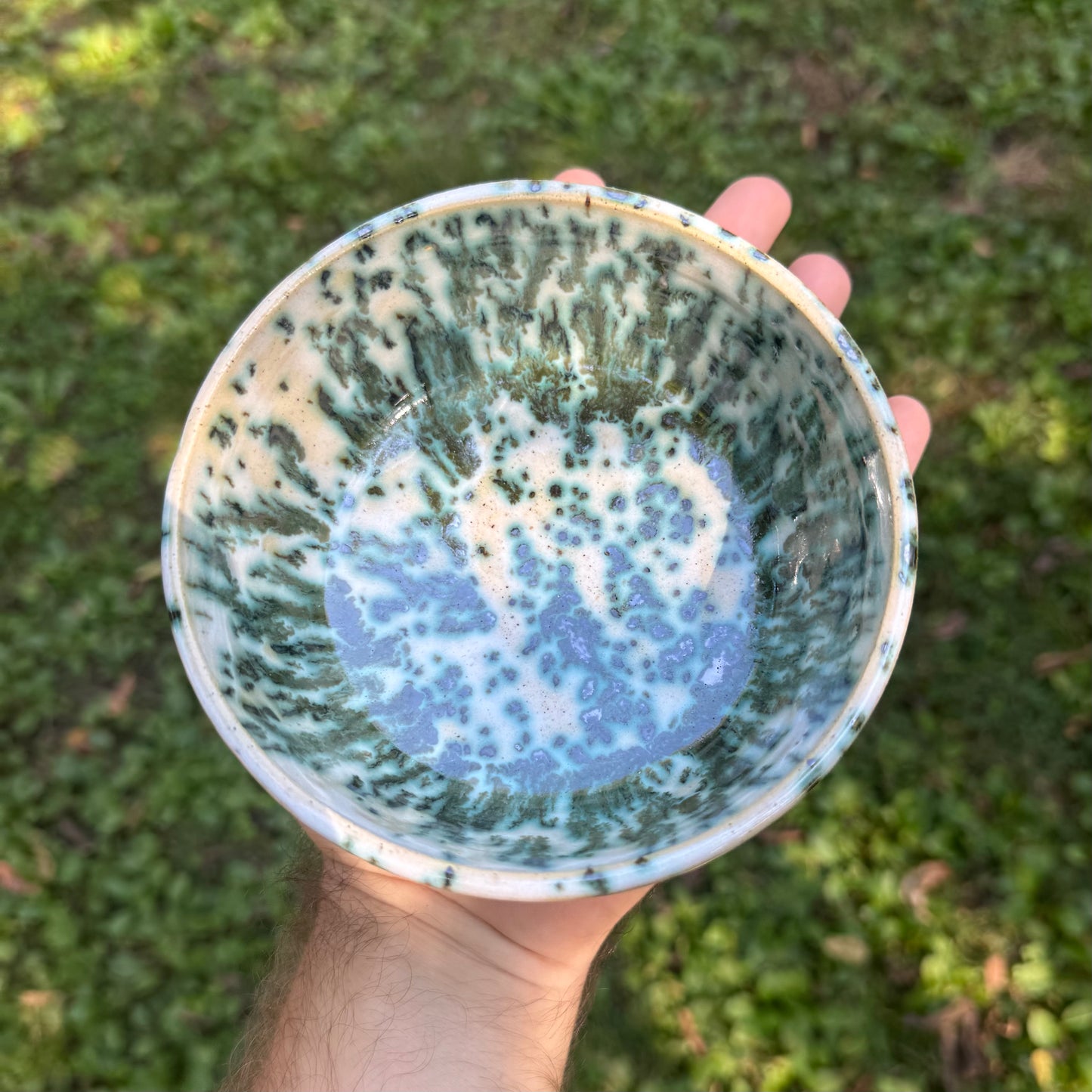 Sam - Small Evergreen Speckled Catch All