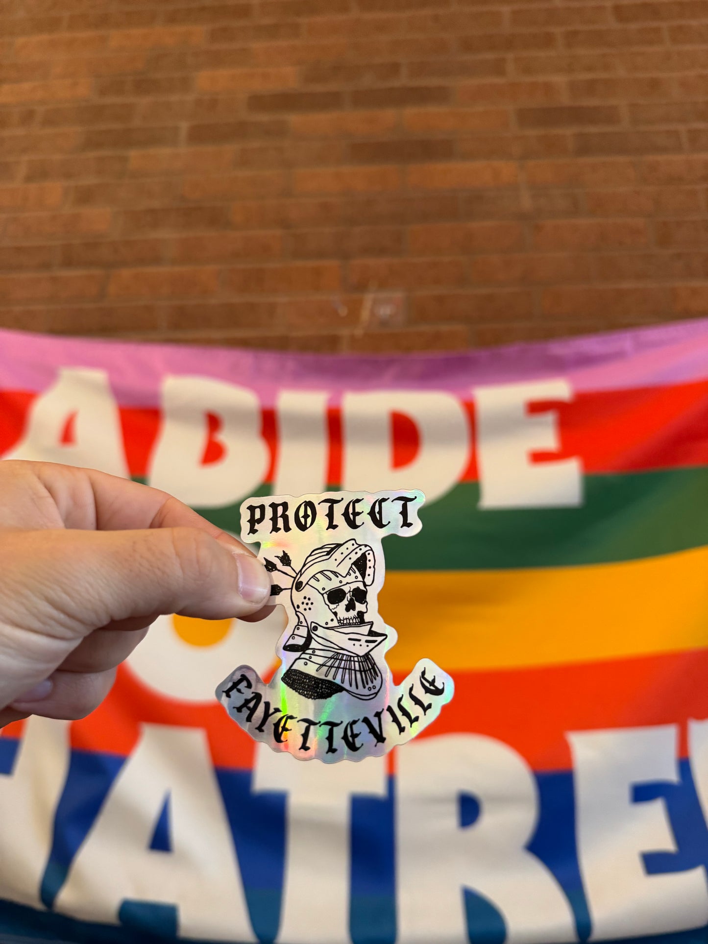 Protect Fayetteville - Sticker