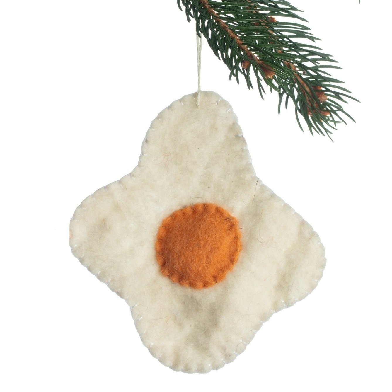 Silk Road Bazaar - Fried Egg Ornament