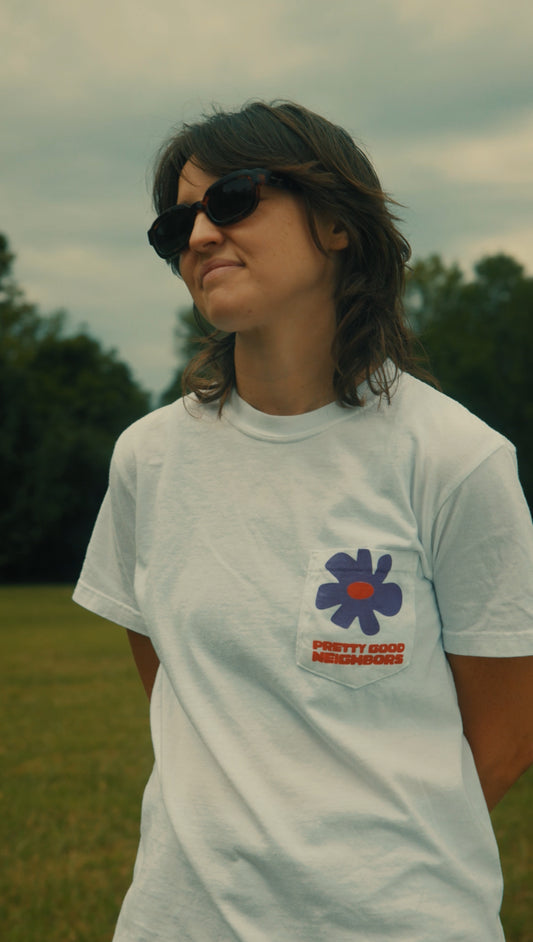White Flower Shop Tee