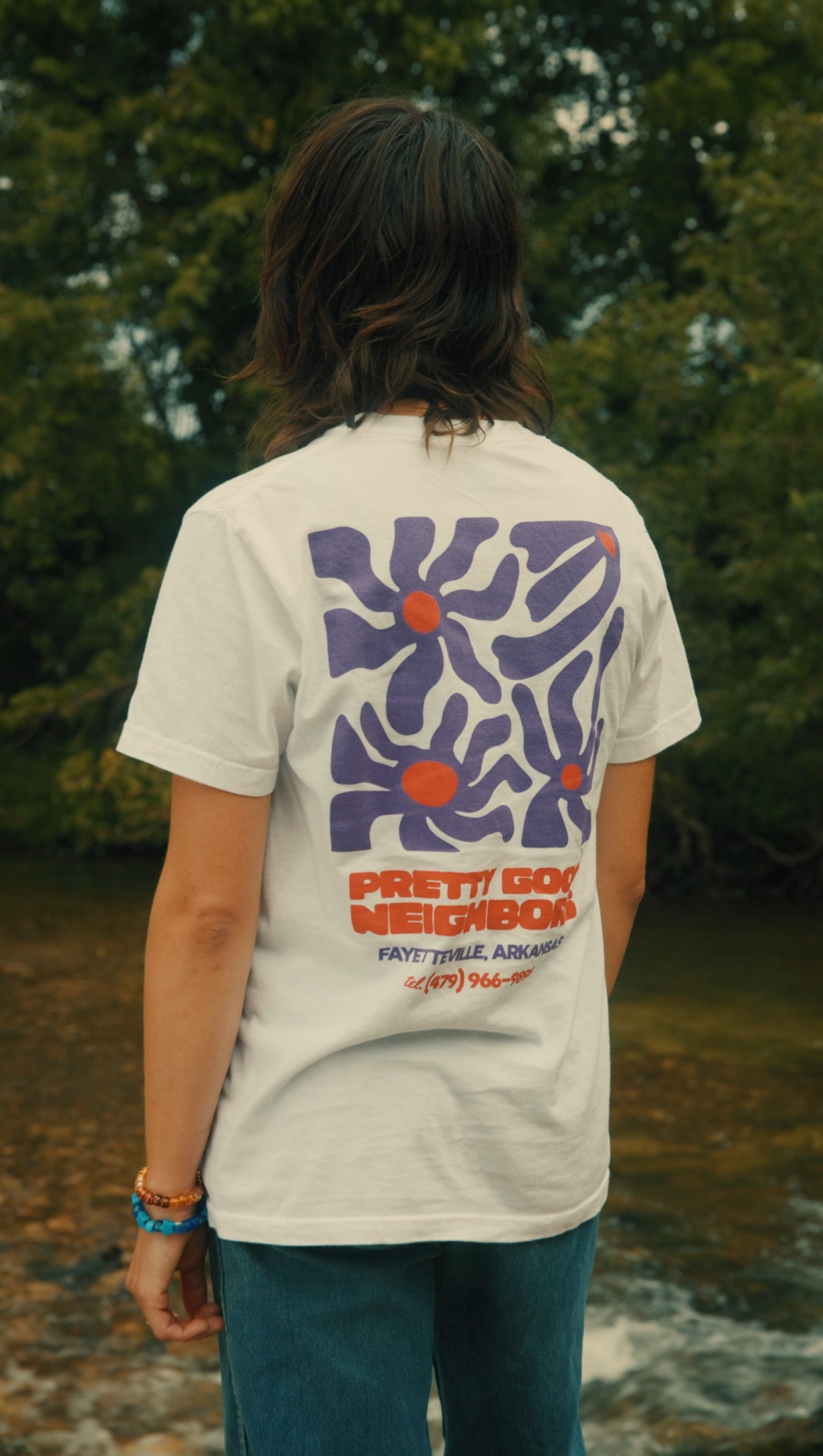 White Flower Shop Tee