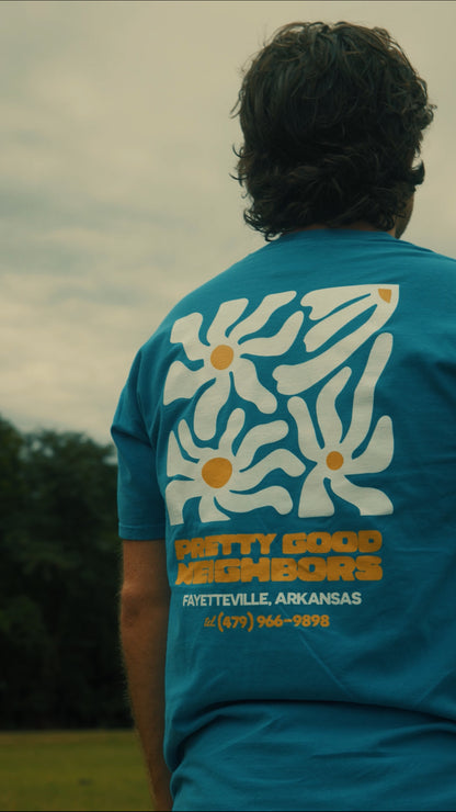 Blue Flower Shop Tee