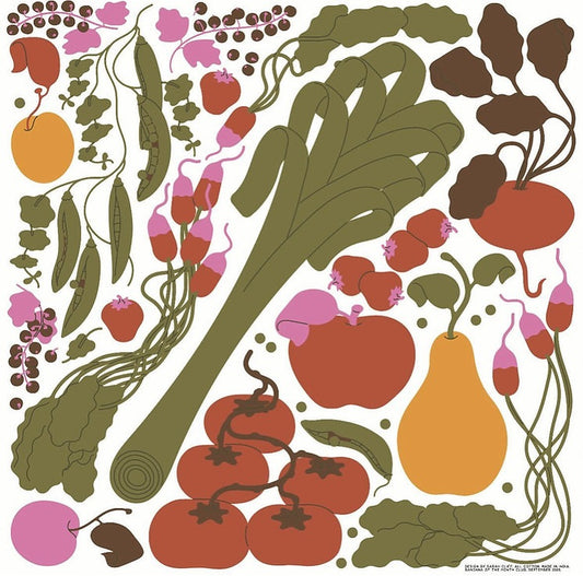 Bandana of the Month Club - Vegetables by Sarah Cliff