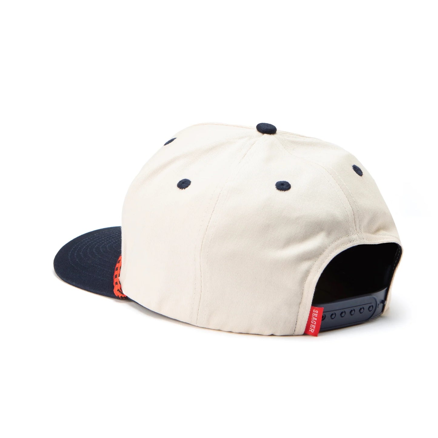 Seager Branded Snapback - Blue/Red