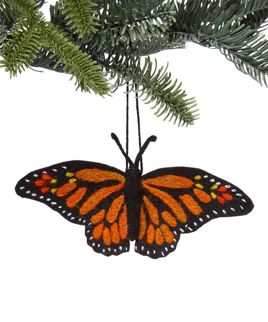 Silk Road Bazaar - Monarch Butterfly Ornament