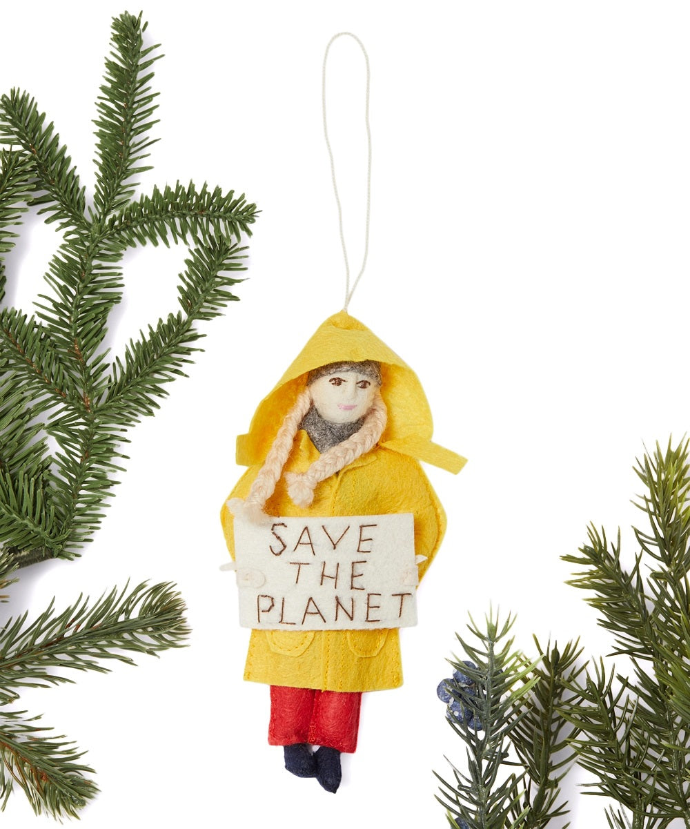 Silk Road Bazaar - Greta Thunberg Ornament