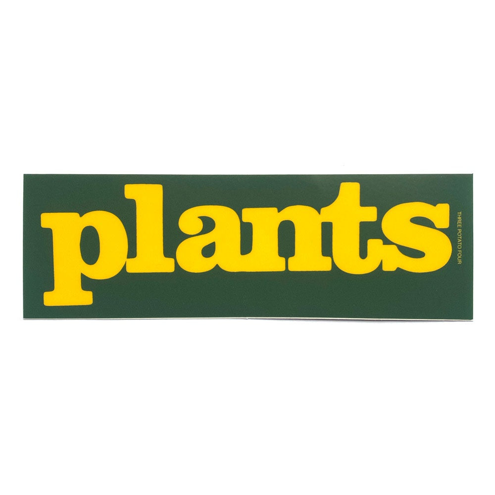 Three Potato Four - Plants Sticker