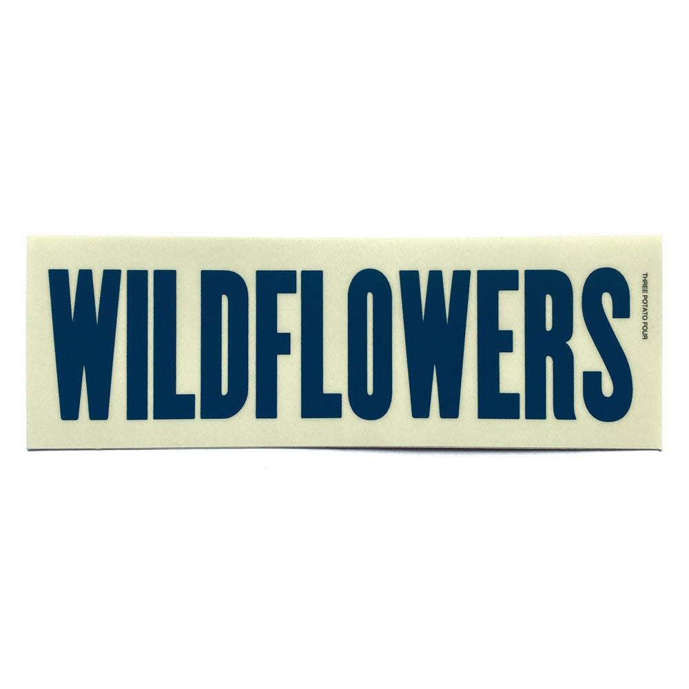 Three Potato Four - Wildflowers Sticker