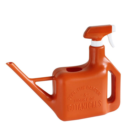 Watering Can with Spray Nozzle - Orange