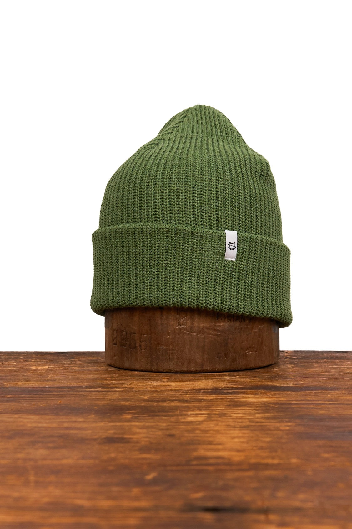 Upstate Stock Cotton Watchcap - Moss Green