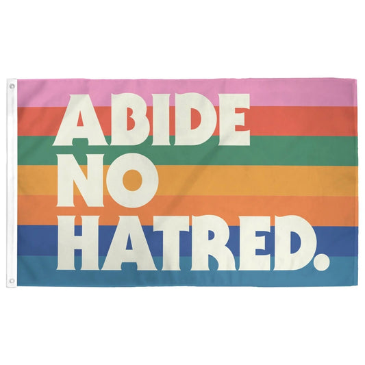 Bitter Southerner Abide No Hatred Flag