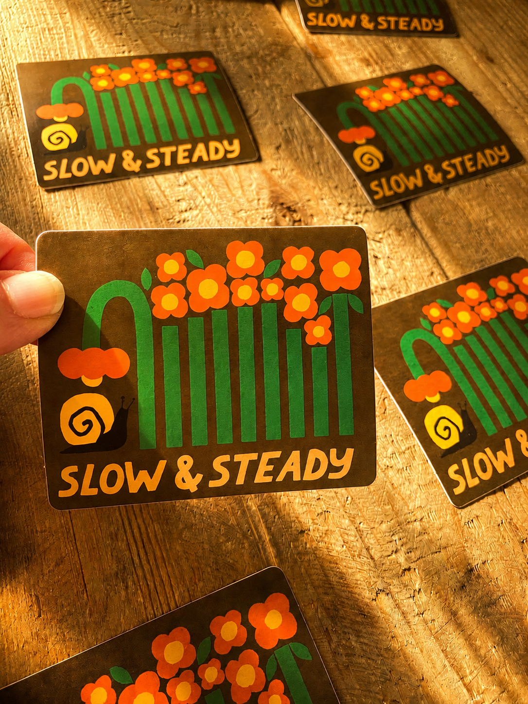 Sticker - Slow & Steady