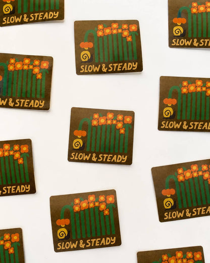 Sticker - Slow & Steady
