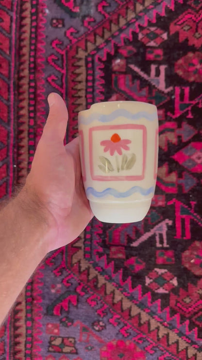 Kimly Ceramics - Motif Painted Sipper Mug