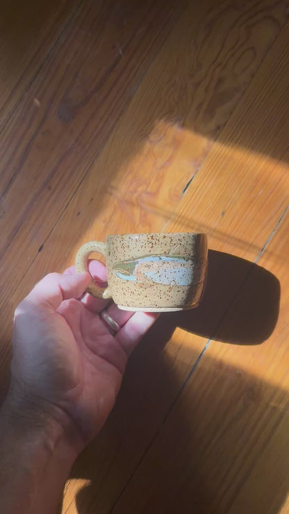 Spooky Ceramics - Trout Espresso Mug