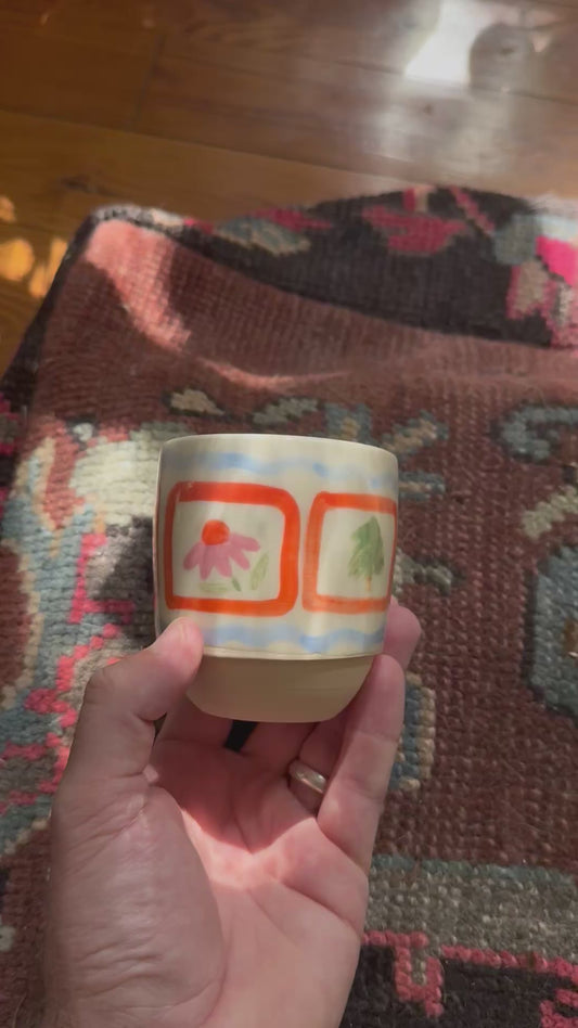 Kimly Ceramics - Motif Cup #3