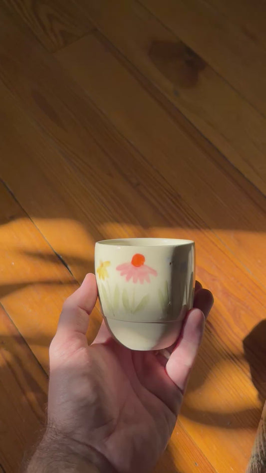 Kimly Ceramics - Native Flowers Cup