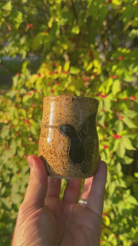 Spooky Ceramics - Hummingbird Thumb Cup