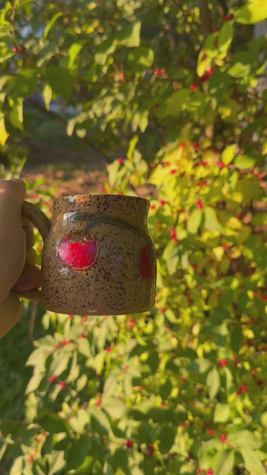 Spooky Ceramics - Cherry Tomato Mug