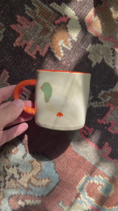 Kimly Ceramics - Drake Painted Mug